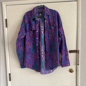 Vintage Wrangler Multicolor Floral Shirt
